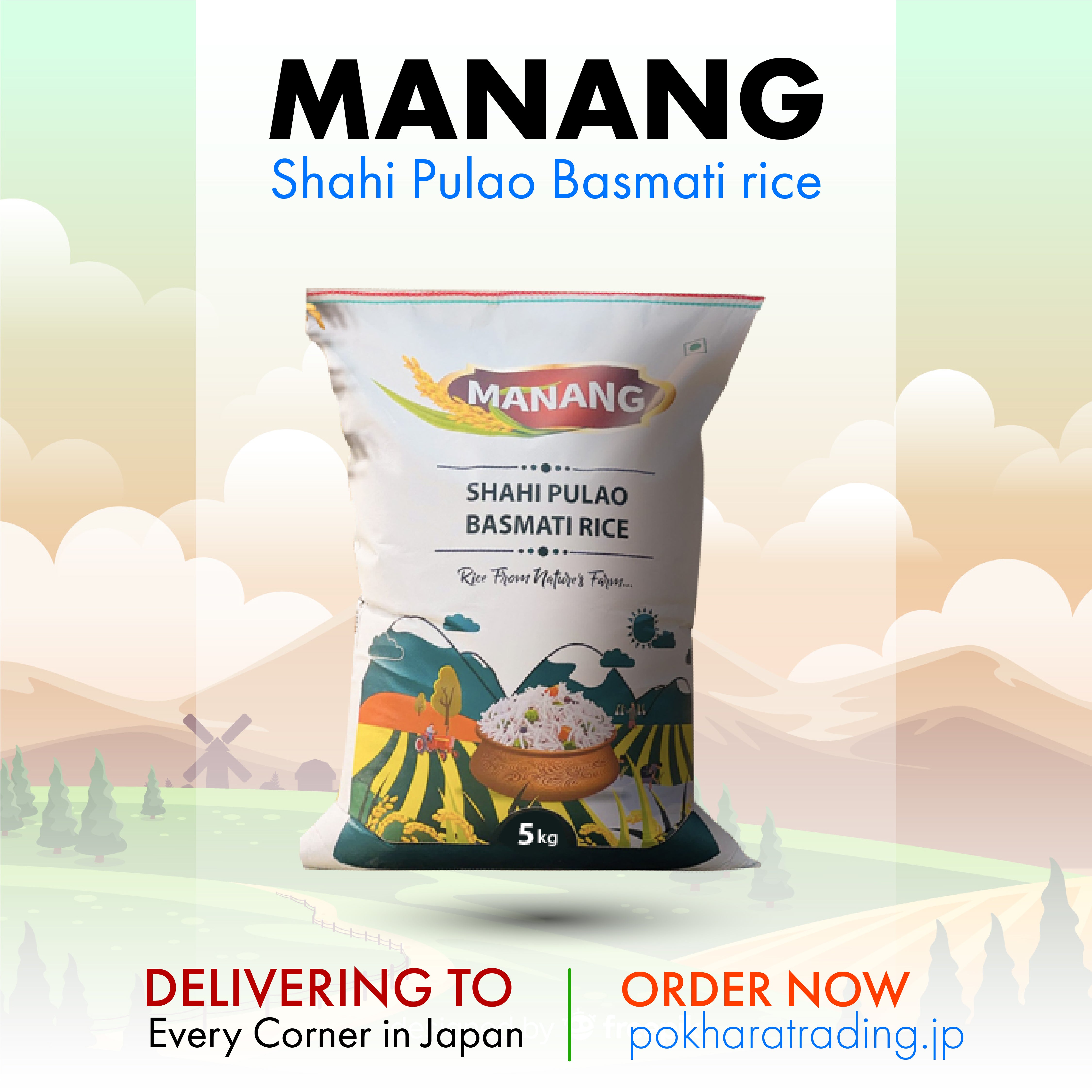 Manan Rice Nepali Rice Manang basmati 5kg – Pokhara Trading