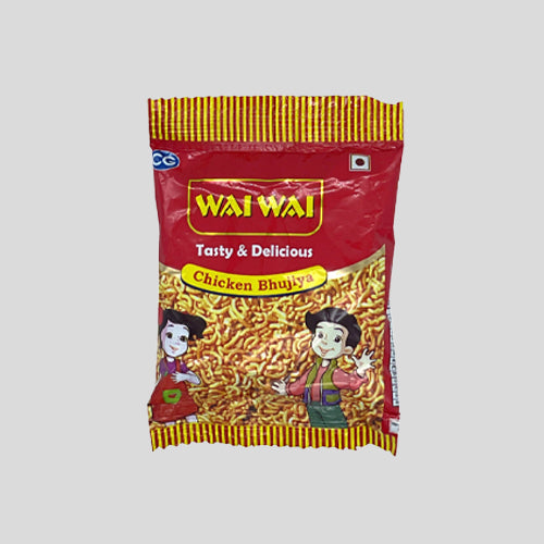 Waiwai Chicken Bhujiya 8gm